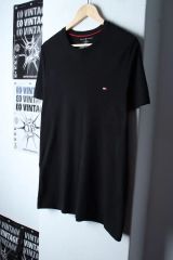 TOMMY HILFIGER☆人気アースカラー☆BDシャツ☆刺繍ロゴ☆L☆美品 