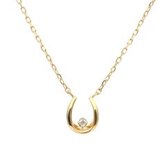 美品✨️ ジュエルクローゼット K10 ダイヤモンドネックレス 月 ムーン