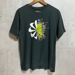 NIKE ナイキ Tシャツ ショートスリーブ カットソー 半袖 トップス L 風車 フラワー ブラック 黒 メンズ SU-18-42のサムネイル