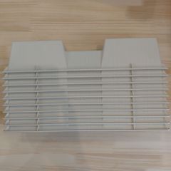 052801 エアコン室外機 ルーバー 室外機カバー 簡単組立 60*60cm