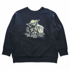 即完品 BOWWOW Yoda sweat サイズXL フロッキープリント - メルカリ