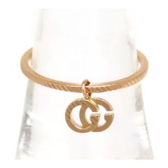 GUCCI GGランニングリング K18YG ダイヤ 9号 - メルカリ