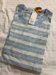 GU HanGten ボーダービッグT  Tシャツ 5分袖 綿100% XXLのサムネイル
