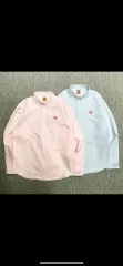 HUMAN MADE ヒューマンメイド ストライプ シャツ ピンク/ブルーのサムネイル