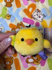 レア】キイロイトリ おかしな遊園地 ぬいぐるみバッジ リラノワ