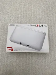 ◆ニンテンドー3DSLL本体 ホワイト　ジャンク　0012568676