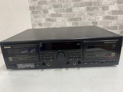 Victor ダブルカセットデッキ ブラック TD-W603 MK3 - メルカリ