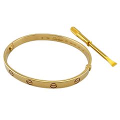 Cartier ラブブレス17 イエローゴールド 艶消し - メルカリ
