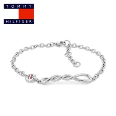 トミーヒルフィガー tommy hilfiger トミー ブレスレット ブレス レディース 女性 2780508 ツイスト ねじり プレート チェーン シルバー ステンレス カジュアル ファッション 女性用 ユニセックス アクセサリー アクセ ギフトのサムネイル