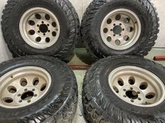 ブラッドレーV 16インチ6.5j +25 BFグッドリッチ225/75 16 - メルカリ