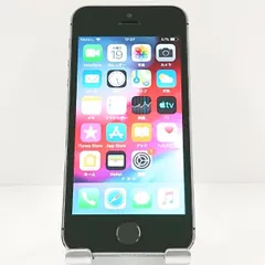 iPhone5s 16GB iPhone5s 16GB   au スペースグレイ 送料無料 本体 c19908