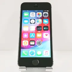 iPhone5s 16GB iPhone5s 16GB   au スペースグレイ 送料無料 本体 c19909