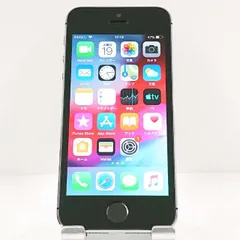 iPhone5s 16GB iPhone5s 16GB   au スペースグレイ 送料無料 本体 c19906