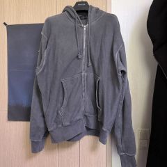 AUBERGE Champ オーベルジュ チャンプ グレー フルジップパーカー 