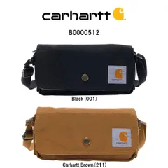 Carhartt(カーハート)ショルダーバッグ クロスボディ バッグ ポーチ 斜めがけ 2WAY コンパクト ロゴ 小物入れ アウトドア メンズ レディース B0000512のサムネイル
