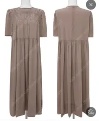 (マタニティ服可能) ロング丈ワンピース