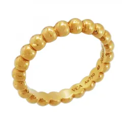 ヴァン・クリーフ＆アーペル(Van Cleef & Arpels) ヴァンクリーフ＆アーペル リング ペルレ ミディアム 18KYG イエローゴールド ＃48レディースのサムネイル