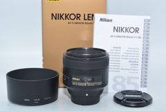 Nikon AF-S 85mm f1.8G 箱付 防湿庫保管 - メルカリ