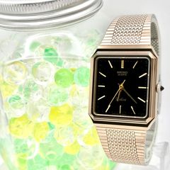 1983年製 SEIKO Dolce 黒文字盤 ゴールド スクエア ヴィンテージ 1983年製 SEIKO Dolce 黒文字盤 ゴールド スクエア ヴィンテージ
