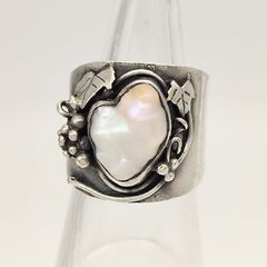 NAVAJO OLD シルバー ストーン ネイティブワイヤー デザインバングル 