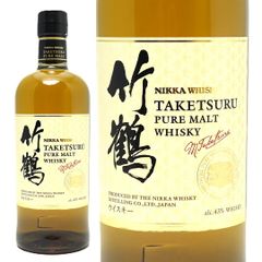 ニッカ ウイスキー 竹鶴ピュアモルト 旧ラベル 黒ラベル 700ml 未開栓