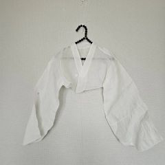 ✨未使用級/リネン100%✨ソウソウ カーディガン きさらぎ 羽織 ボレロ