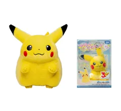 【新品】ポケモン30周年 おかえり！ピカチュウ1/1 ぬいぐるみ ＆ てのひらピカチュウ ぽけふわ【セット販売】