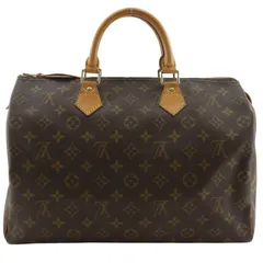 【LOUIS VUITTON】ルイ・ヴィトン スピーディ35 ミニボストン M41524 モノグラムキャンバス 茶 SP0988 ユニセックス ハンドバッグ