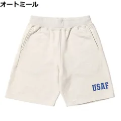 バズリクソンズ BUZZ RICKSONS BR52657 オートミール色 スウェット ショーツ USAF ショートパンツ ハーフパンツ スウェットパンツ アメカジ メンズ br52657のサムネイル