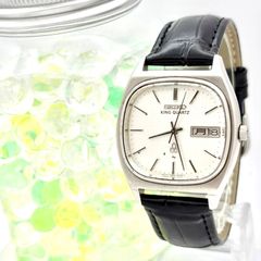 カラー希少】SEIKO キングクオーツ デイデイト ブルー 5856-7030