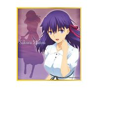 마키리 벚꽃 극장판 Fate/stay night Heaven's Feel 스탠드 첨부 미니 색종이 컬렉션 마키리 벚꽃 사복 상품 미니 색종이 색지