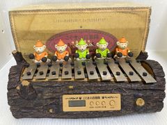 こぐまの音楽隊」からくり時計（鉄琴演奏／箱・説明書付き） - メルカリ