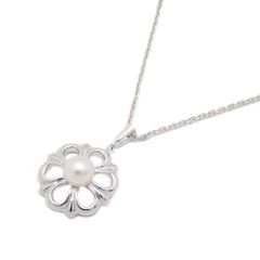 美品♪ MIKIMOTO クローバー 四葉 パール 真珠 4mm ネックレス - メルカリ