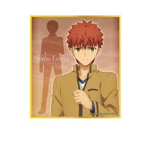 위궁 시로 극장판 Fate/stay night Heaven's Feel 스탠드 첨부 미니 색지 컬렉션 위궁 시로 유니폼 상품 미니 색지 색지