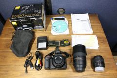 極美品】Nikon D5500レンズキットシャッター数5,109回 防湿庫管理