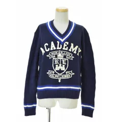 【POLORALPHLAUREN】スウェット切替ケーブルVネック長袖ニットセーター