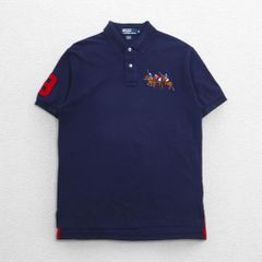 90s POLOラルフローレン ヴィンテージ半袖ポロシャツ トリプルポニー