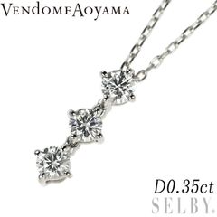 4℃プレジェンス ダイヤモンド ネックレス Pt850 0.108ct - メルカリ