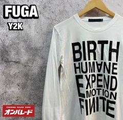 FUGA フーガ ビッグロゴ ビッグプリント 長袖 ロンT Y2Kのサムネイル
