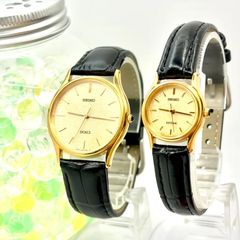 極美品】セイコー ドルチェ＆エクセリーヌ ペアウォッチ 2021年製 稼働