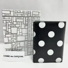 新品 COMME des GARCONS コム・デ・ギャルソン ドット 財布 <ブラック>のサムネイル