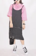 (全2色)DOT CAMI-ONE PIECEのサムネイル