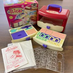 ☆TOMY Ricel リセル 似顔絵スタンププチメール 90年代 レトロ玩具
