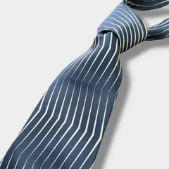 【新品未使用】GUCCI ネクタイ グッチ ネイビー ネイビー ストライプ 高級 シルク