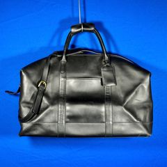 2WAY ボストンバッグ 旅行用 ブラック レザー調 COACH F77188 - メルカリ