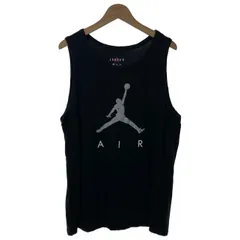 【中古】　JORDAN　タンクトップ　トップス　クルーネック　プリント　ブランドロゴ　オーバーサイズ　スポーツ　古着　/7035