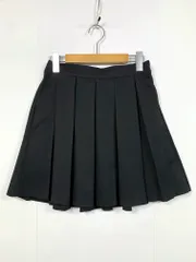 PUNYUS プニュズ 渡辺直美 ウエストバックゴム ボックスプリーツミニ スカート size2/黒  ■■ レディースのサムネイル