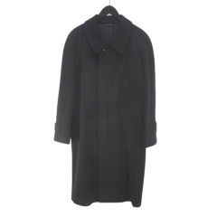 美品】 キンロックアンダーソン ピーコート カシミヤ ネイビー ダブル