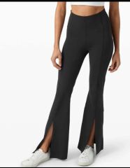 激レア ルルレモン lululemon タイツ フレアパンツ ブラック ヨガ
