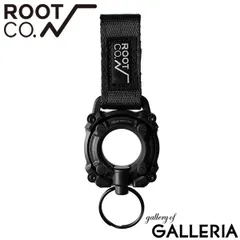 【6ヶ月保証】 ルートコー スマホストラップ キーホルダー ROOT CO. ストラップ マグネット式 マグネット 磁石 ギアループ アウトドア 簡単装着 キーリング おしゃれ かっこいい GRAVITY QUAD MAG Pro. ブラックのサムネイル